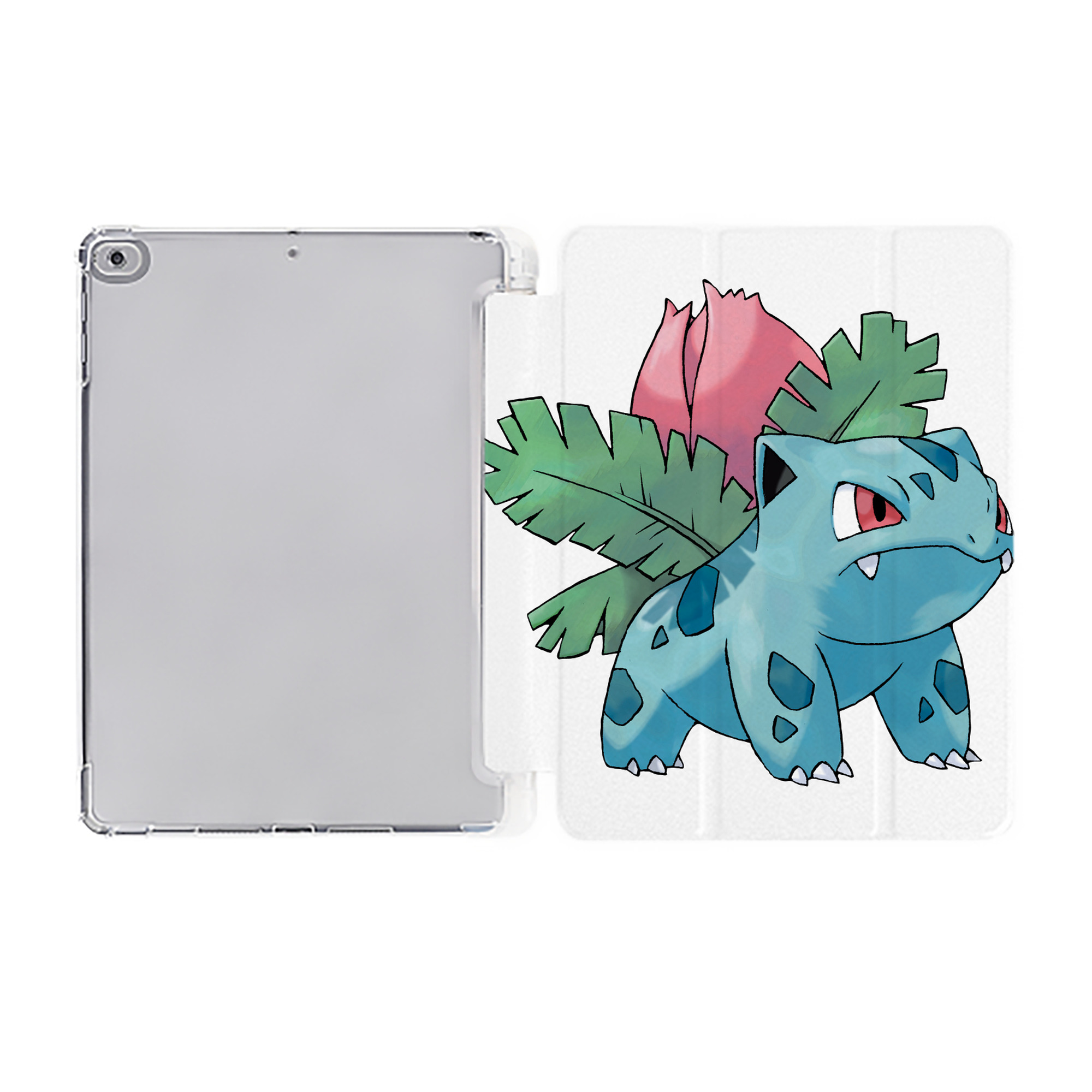 （画像用） ポケットモンスター Pokémon IPad ケース ペン収納付き 三つ折りスタンド PUレザー×シリコン 対応機種9.5/10.5/10.9インチ